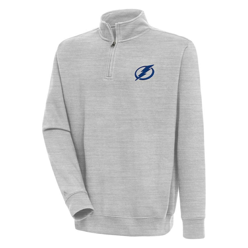 Tampa Bay Lightning Antigua Victory Quarter-Zip Pullover Top