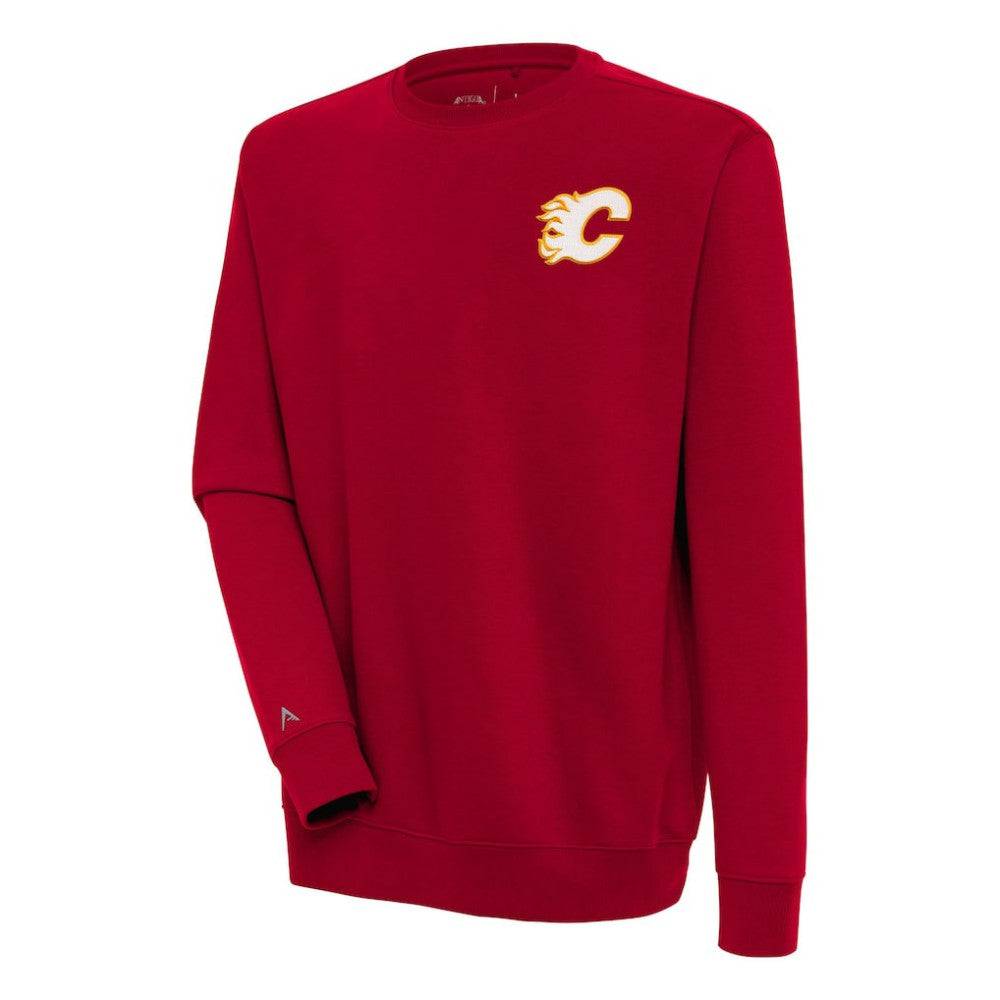 Calgary Flames Antigua Victory Pullover Sweatshirt