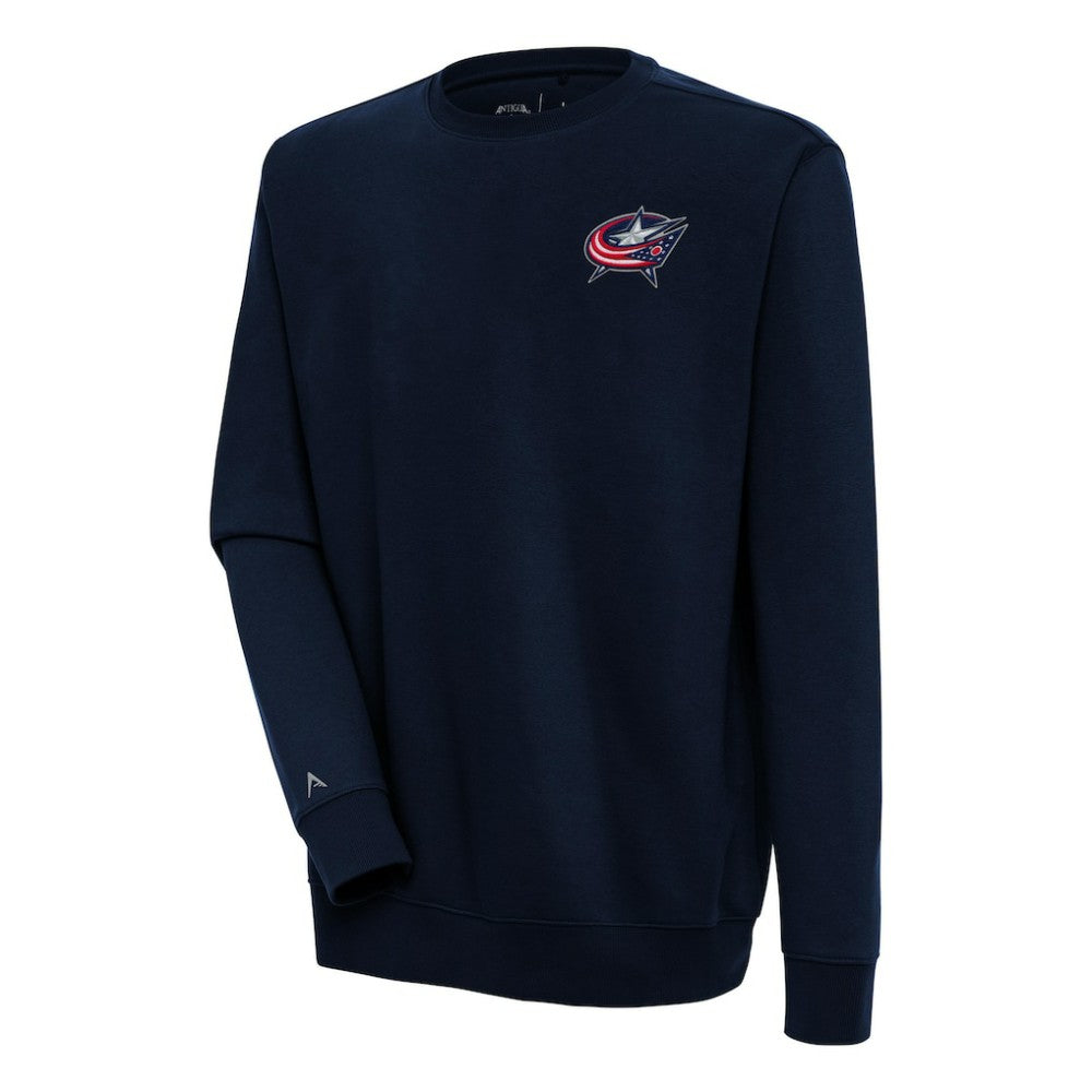 Columbus Blue Jackets Antigua Victory Pullover Sweatshirt