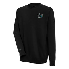 San Jose Sharks Antigua Victory Pullover Sweatshirt