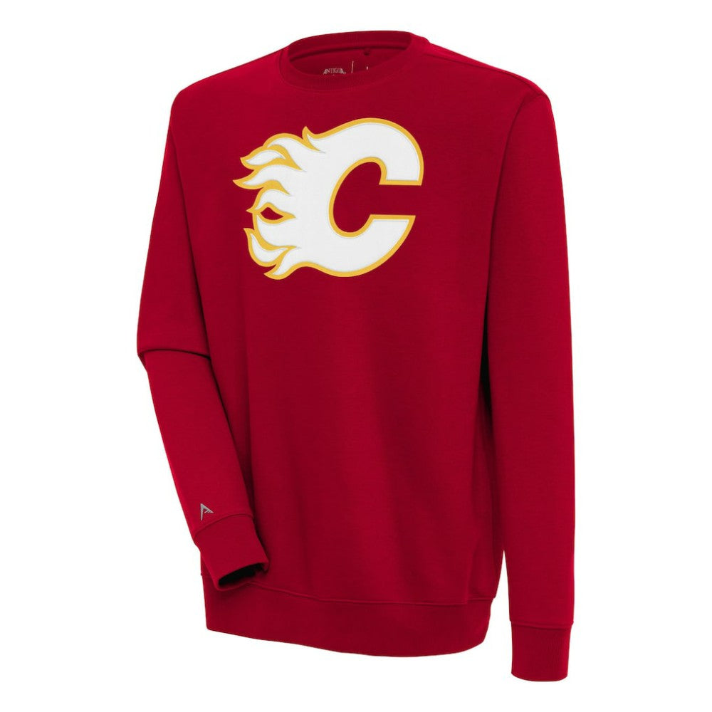 Calgary Flames Antigua Victory Pullover Sweatshirt