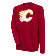 Calgary Flames Antigua Victory Pullover Sweatshirt