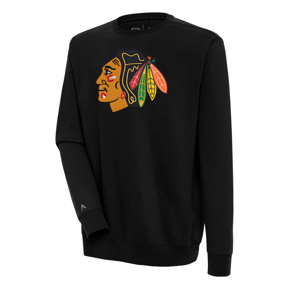 Chicago Blackhawks Antigua Victory Pullover Sweatshirt