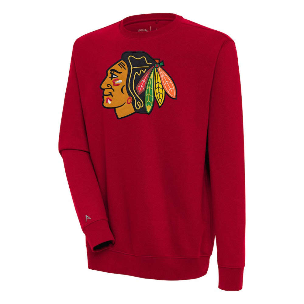 Chicago Blackhawks Antigua Victory Pullover Sweatshirt