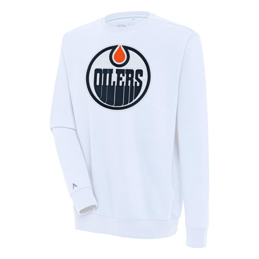 Edmonton Oilers Antigua Victory Pullover Sweatshirt