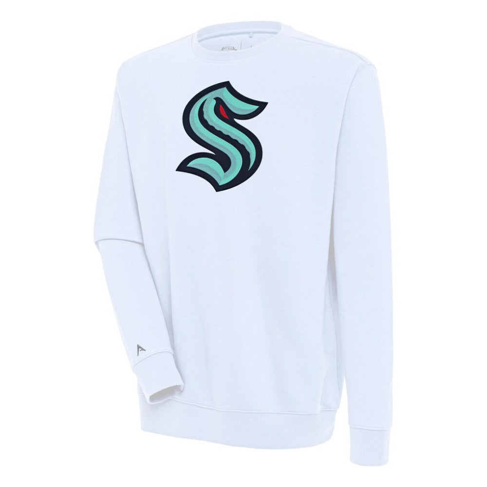 Seattle Kraken Antigua Victory Pullover Sweatshirt