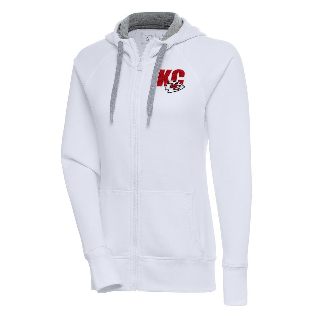 NFL Kansas City Chiefs Antigua Women's Victory Full-Zip Hoodie
