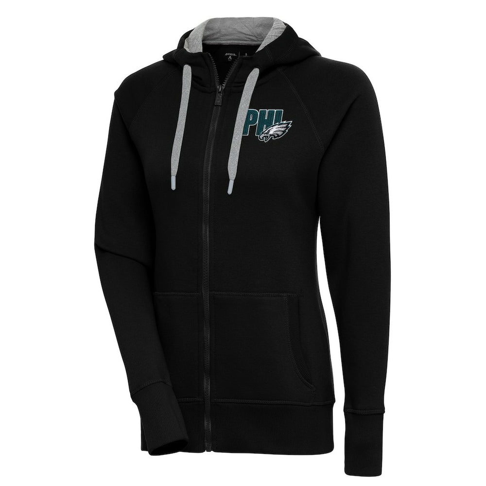 NFL Philadelphia Eagles Antigua Women's Victory Full-Zip Hoodie