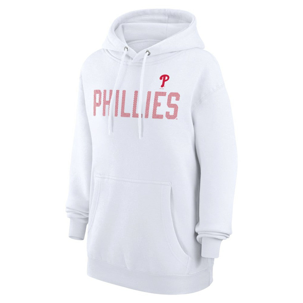 Philadelphia Phillies G-III 4Her by Carl Banks Women's Dot Print Pullover Hoodie - White
