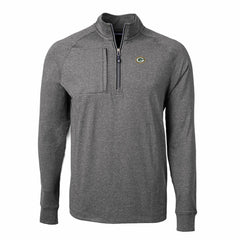 NFL Green Bay Packers Cutter & Buck Big & Tall Adapt Eco Knit Quarter-Zip Pullover Top