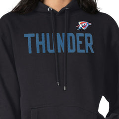 Oklahoma City Thunder G-III 4Her by Carl Banks Women's Dot Print Pullover Hoodie - Black cheap