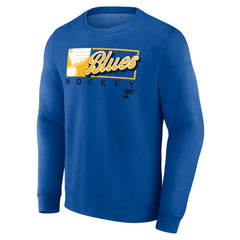 St. Louis Blues Fanatics Focus Fleece Pullover Sweatshirt