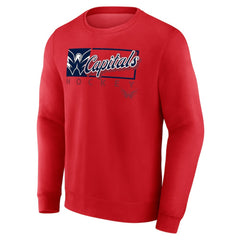 Washington Capitals Fanatics Focus Fleece Pullover Sweatshirt