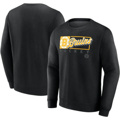 Boston Bruins Fanatics Focus Fleece Pullover Sweatshirt