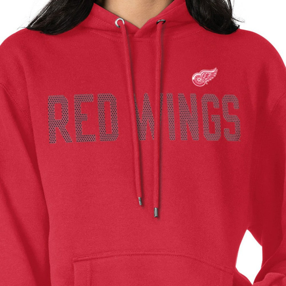 Detroit Red Wings G-III 4Her by Carl Banks Women's Dot Print Pullover Hoodie
