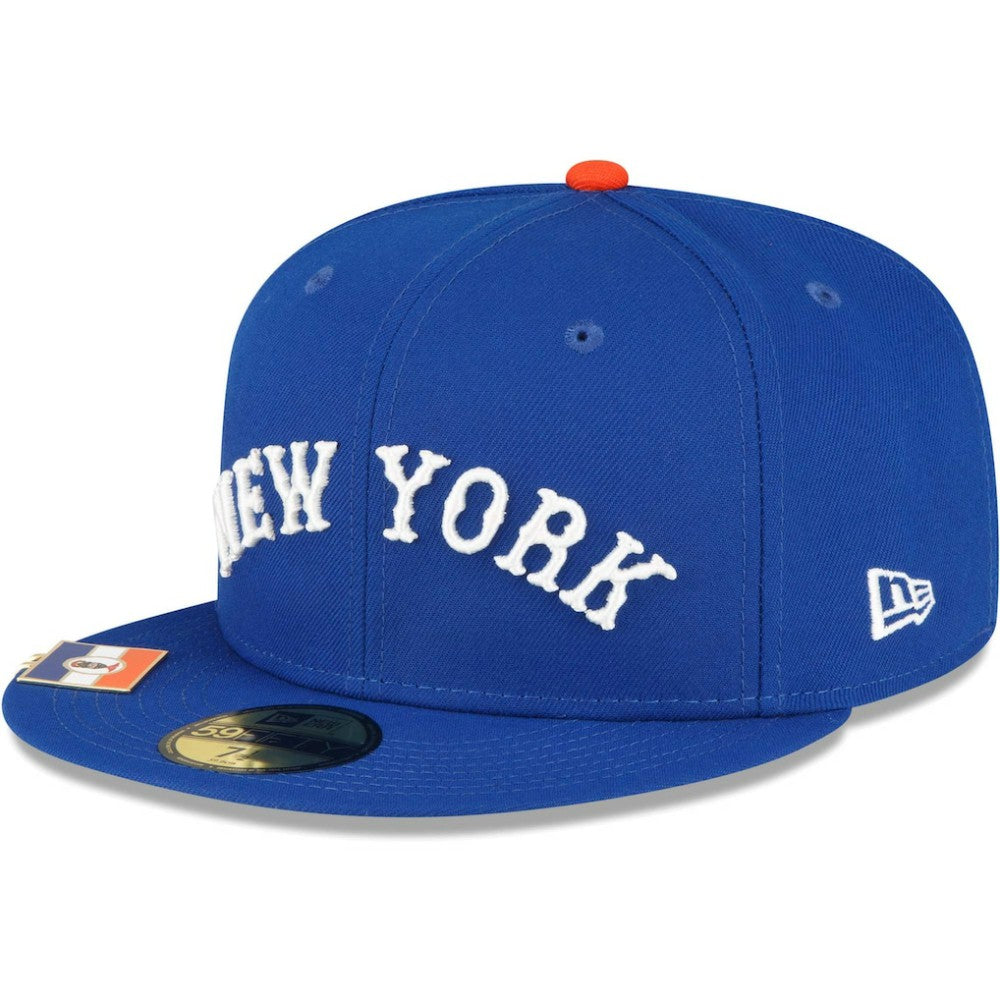 New York Yankees City Flag 59FIFTY Fitted Hat - Royal | New Era
