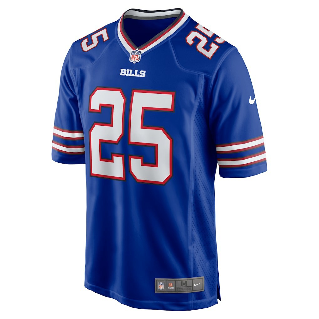 NFL Buffalo Bills Ty Johnson  Team Game Jersey