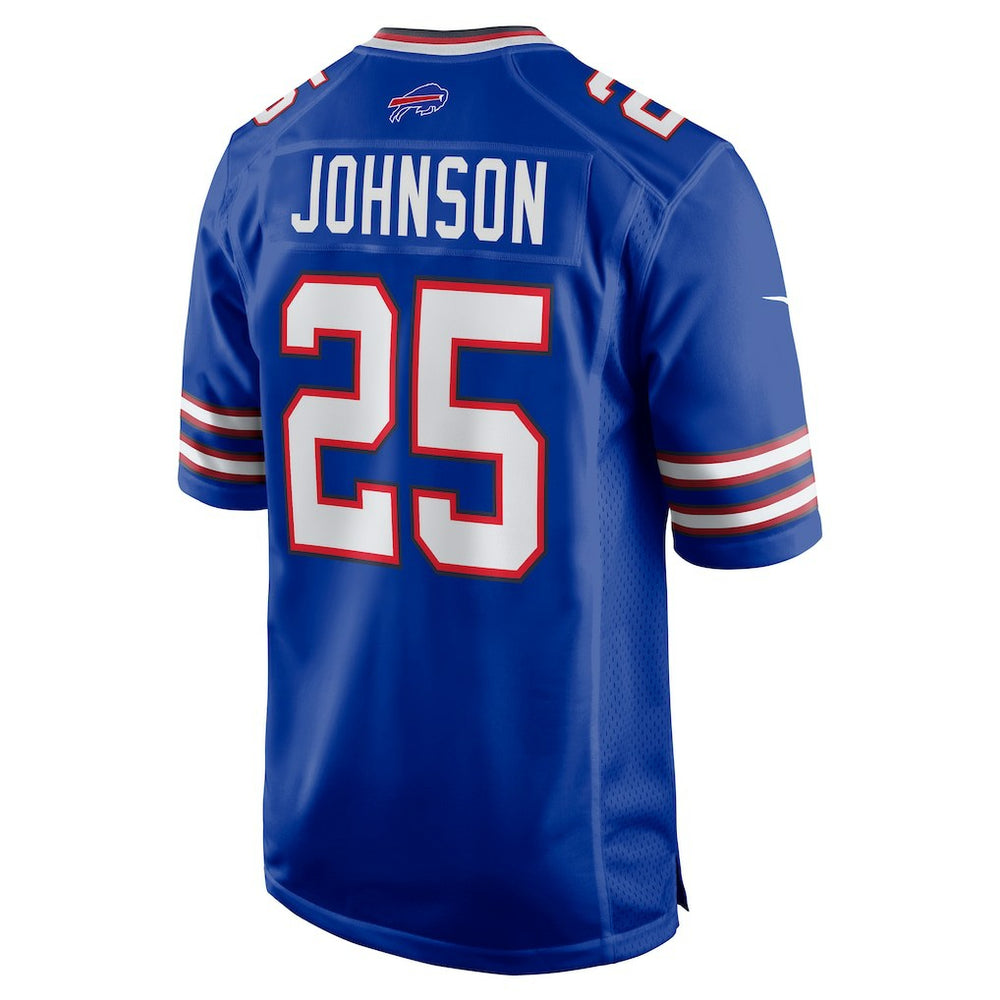 NFL Buffalo Bills Ty Johnson  Team Game Jersey