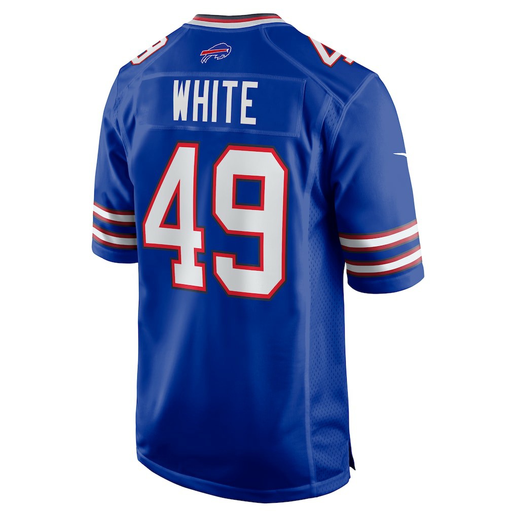 NFL Buffalo Bills DaShaun White  Team Game Jersey