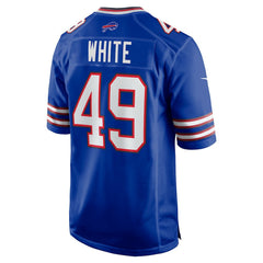 NFL Buffalo Bills DaShaun White  Team Game Jersey