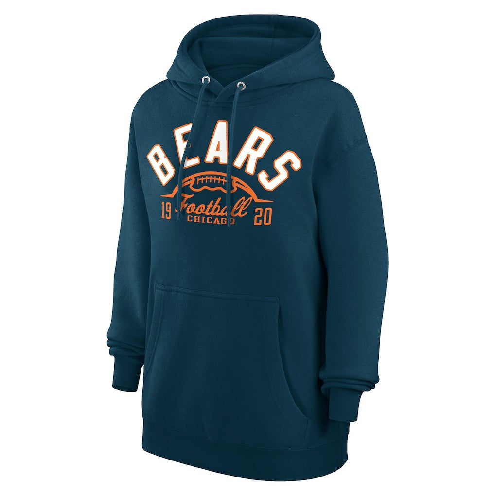 NFL Chicago Bears Starter Unisex Half Ball Team Fleece Pullover Hoodie