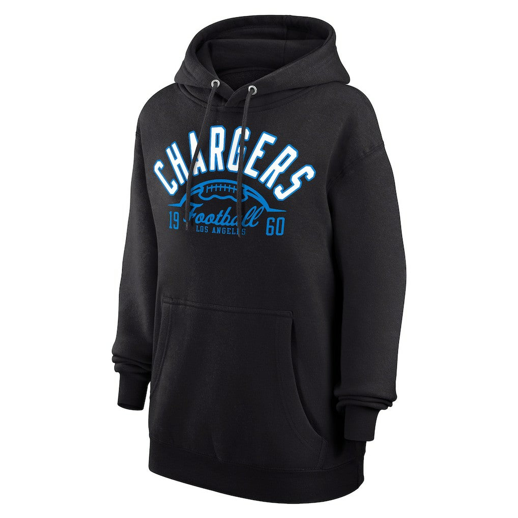 NFL Los Angeles Chargers Starter Unisex Half Ball Team Fleece Pullover Hoodie