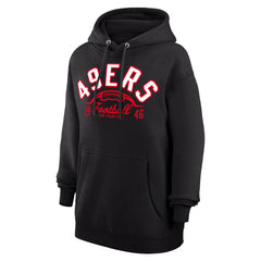 NFL San Francisco 49ers Starter Unisex Half Ball Team Fleece Pullover Hoodie