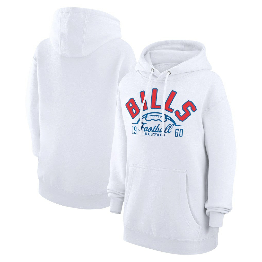 NFL Buffalo Bills Starter Unisex Half Ball Team Fleece Pullover Hoodie
