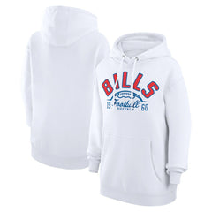 NFL Buffalo Bills Starter Unisex Half Ball Team Fleece Pullover Hoodie