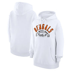 NFL Cincinnati Bengals Starter Unisex Half Ball Team Fleece Pullover Hoodie