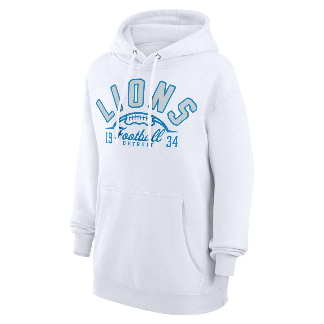 NFL Detroit Lions Starter Unisex Half Ball Team Fleece Pullover Hoodie