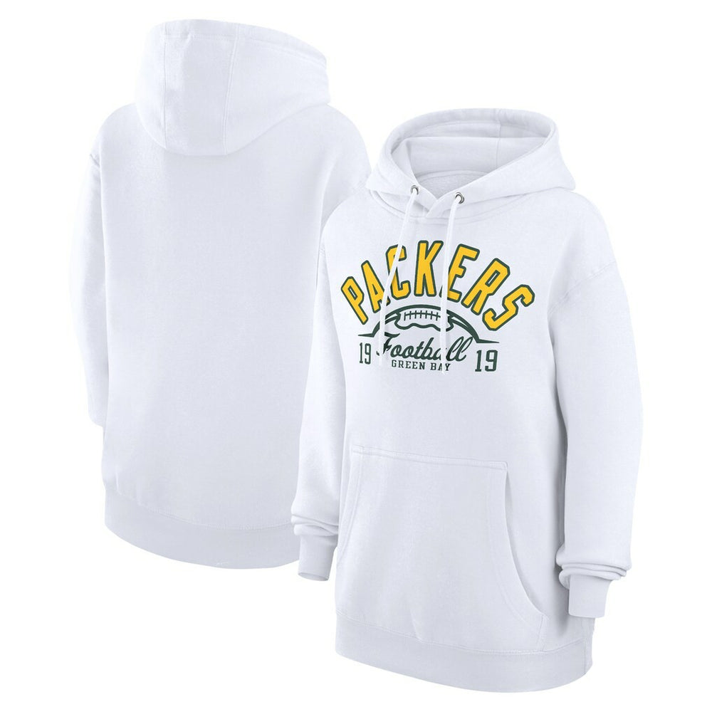 NFL Green Bay Packers Starter Unisex Half Ball Team Fleece Pullover Hoodie
