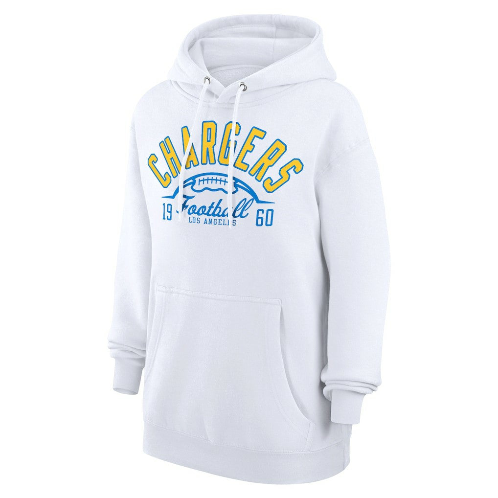 NFL Los Angeles Chargers Starter Unisex Half Ball Team Fleece Pullover Hoodie