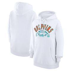 NFL Miami Dolphins Starter Unisex Half Ball Team Fleece Pullover Hoodie