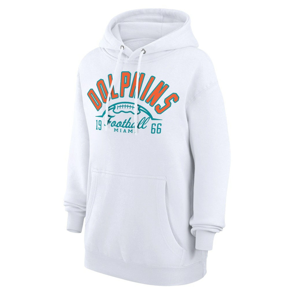 NFL Miami Dolphins Starter Unisex Half Ball Team Fleece Pullover Hoodie
