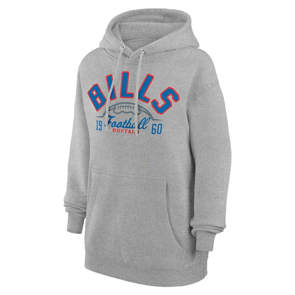 NFL Buffalo Bills Starter Unisex Half Ball Team Fleece Pullover Hoodie