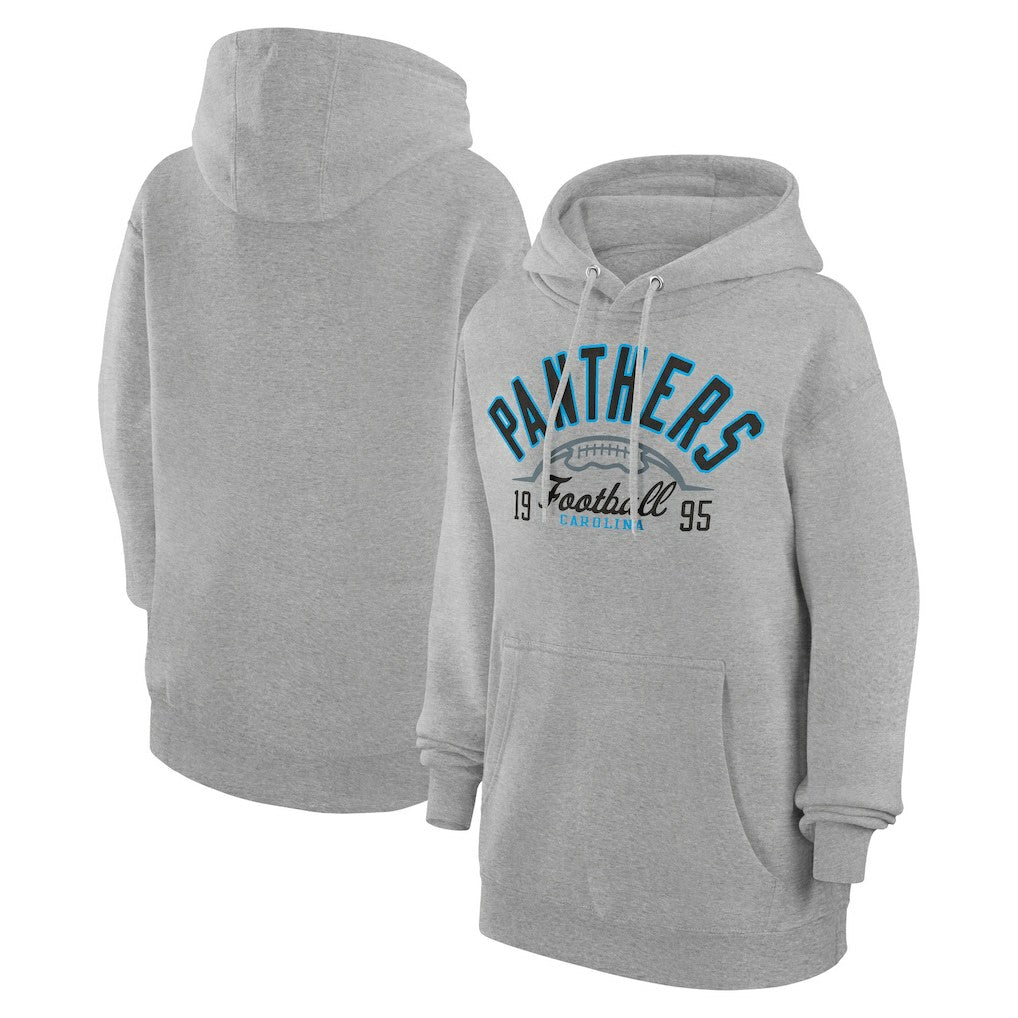 NFL Carolina Panthers Starter Unisex Half Ball Team Fleece Pullover Hoodie
