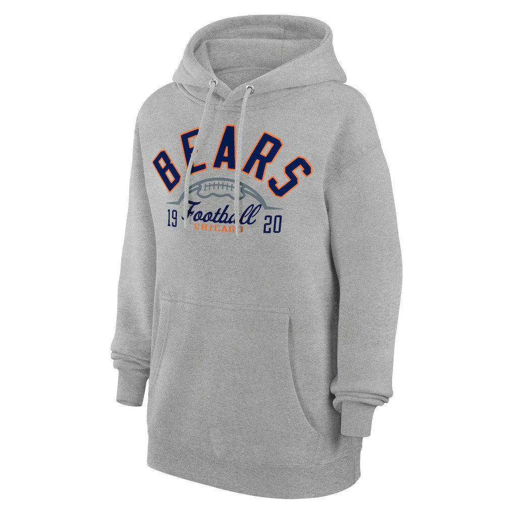 NFL Chicago Bears Starter Unisex Half Ball Team Fleece Pullover Hoodie