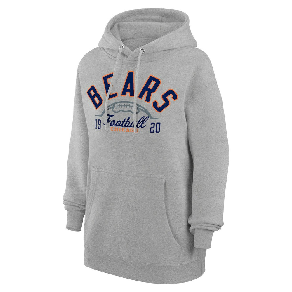 NFL Chicago Bears Starter Unisex Half Ball Team Fleece Pullover Hoodie