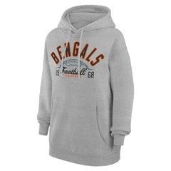 NFL Cincinnati Bengals Starter Unisex Half Ball Team Fleece Pullover Hoodie