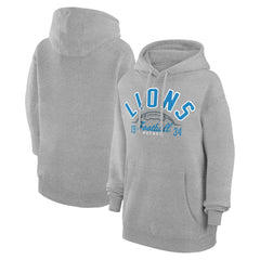 NFL Detroit Lions Starter Unisex Half Ball Team Fleece Pullover Hoodie