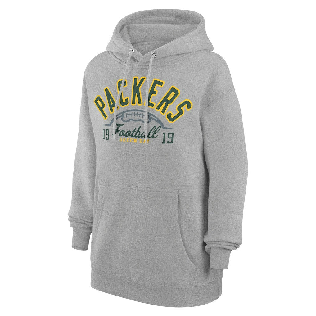 NFL Green Bay Packers Starter Unisex Half Ball Team Fleece Pullover Hoodie