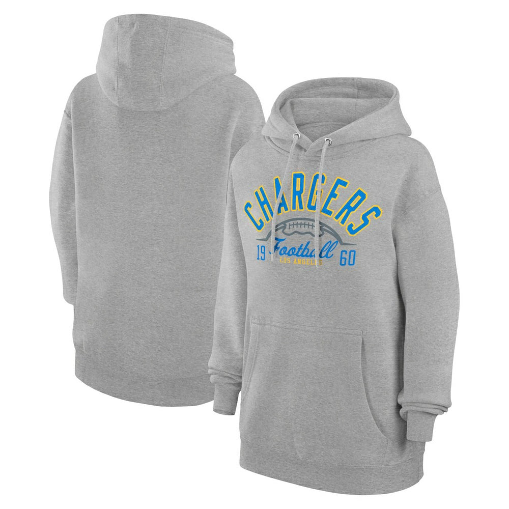NFL Los Angeles Chargers Starter Unisex Half Ball Team Fleece Pullover Hoodie