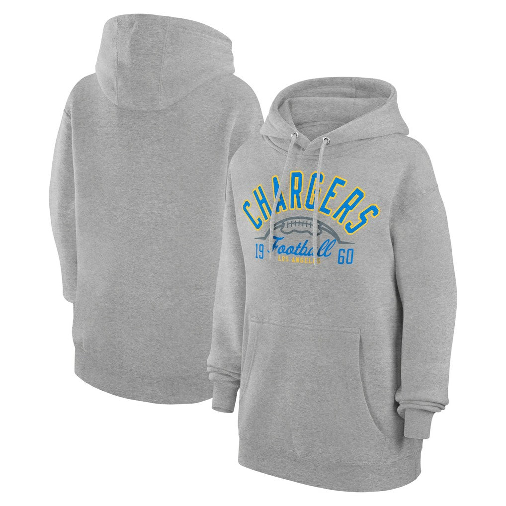 NFL Los Angeles Chargers Starter Unisex Half Ball Team Fleece Pullover Hoodie