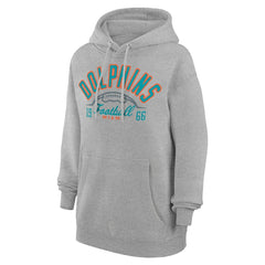 NFL Miami Dolphins Starter Unisex Half Ball Team Fleece Pullover Hoodie