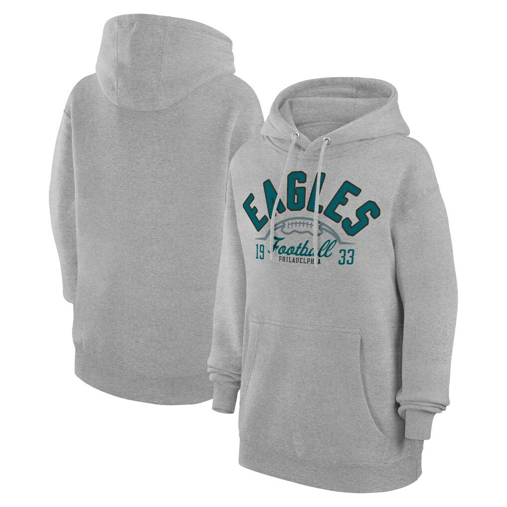 NFL Philadelphia Eagles Starter Unisex Half Ball Team Fleece Pullover Hoodie