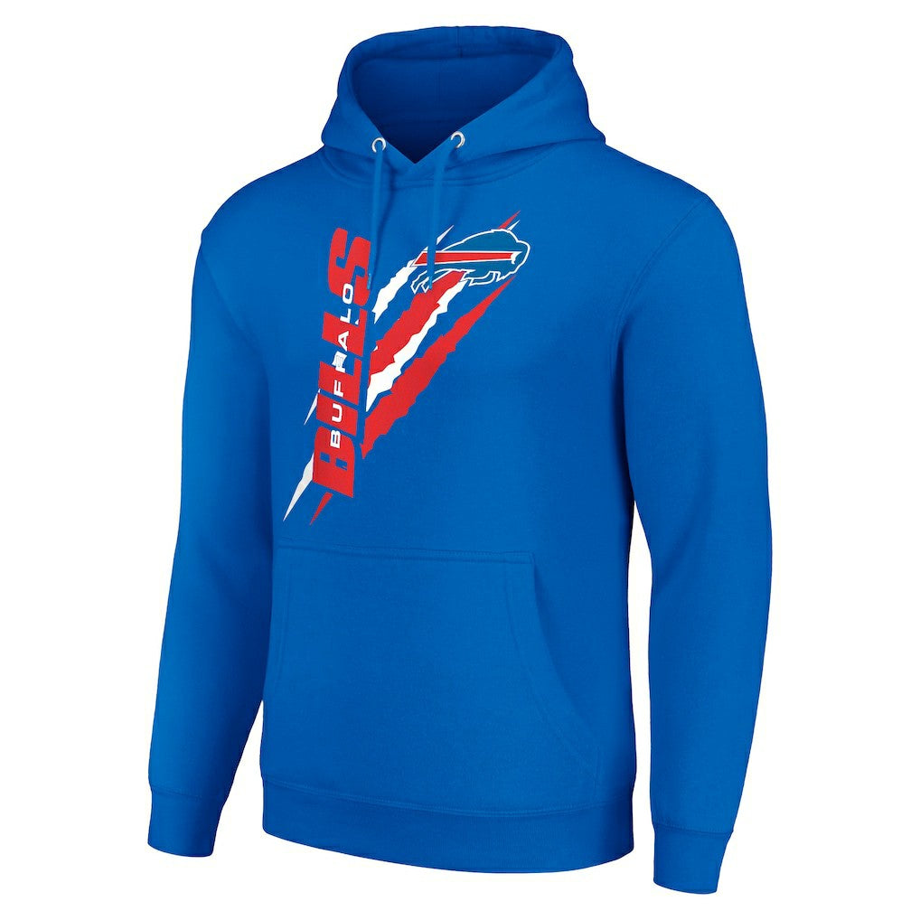 NFL Buffalo Bills Starter Unisex Color Scratch Fleece Pullover Hoodie