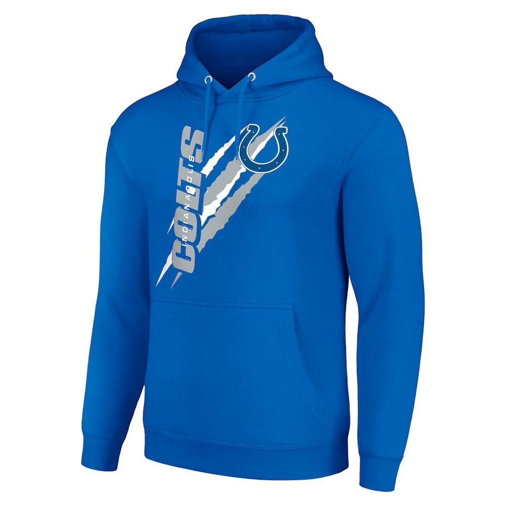 NFL Indianapolis Colts Starter Unisex Color Scratch Fleece Pullover Hoodie