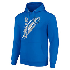 NFL Indianapolis Colts Starter Unisex Color Scratch Fleece Pullover Hoodie
