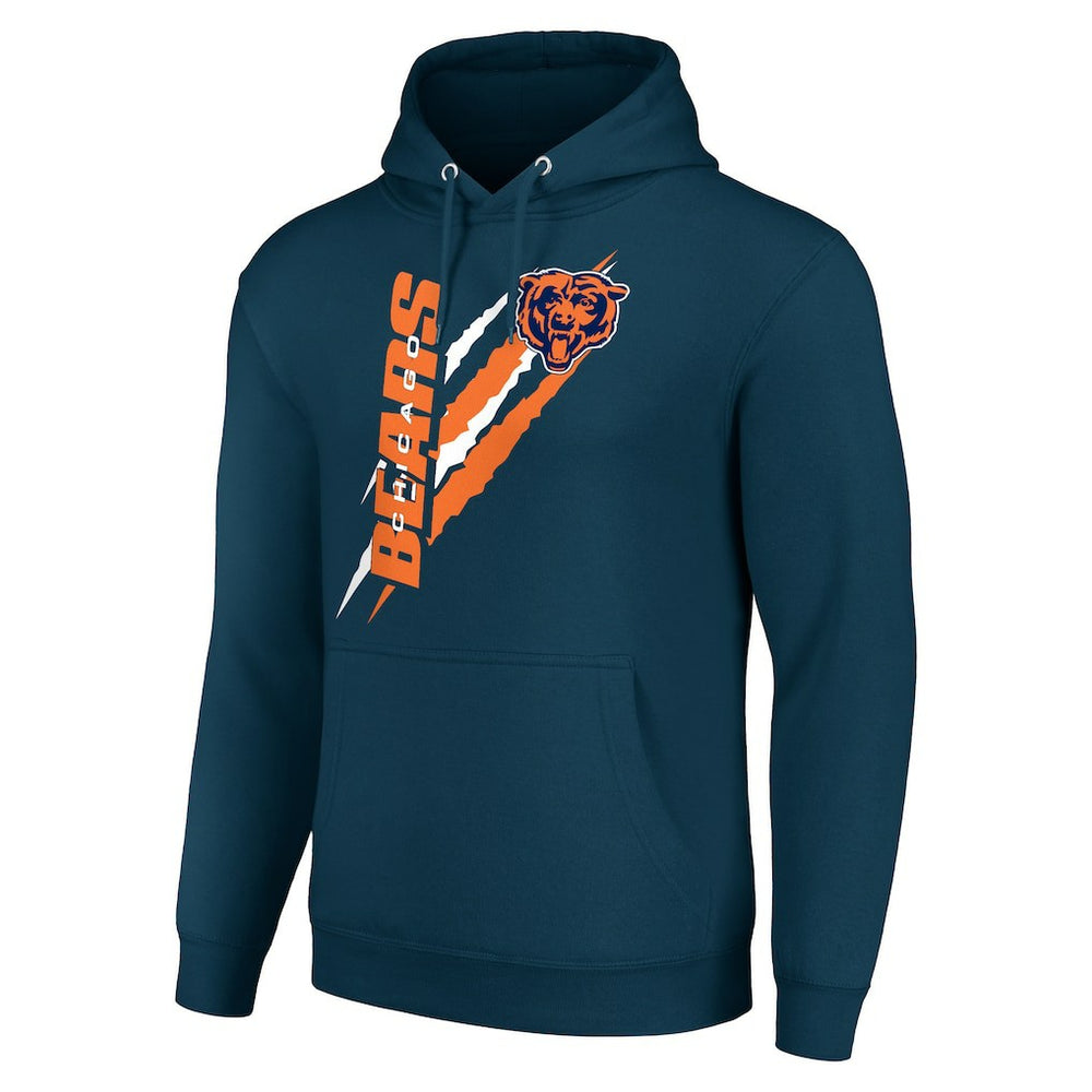 NFL Chicago Bears Starter Unisex Color Scratch Fleece Pullover Hoodie